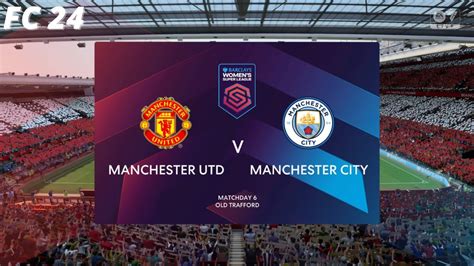 manchester united w.f.c. vs manchester city w.f.c. stats